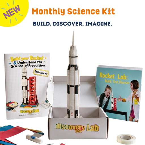 DiscoveryBox Lab - Monthly Science Kit (10 Kits)  : Ages 7-14