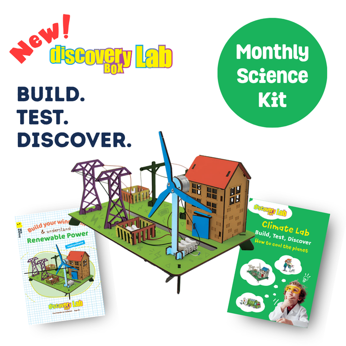 DiscoveryBox (English/英文) + DiscoveryBox Lab ( Magazine & kit) : Ages 7-14