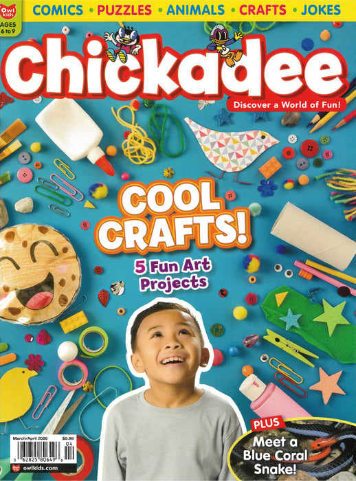 Chickadee: Ages 6-9 (8 issues)
