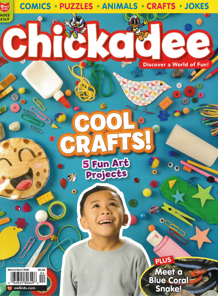 Chickadee: Ages 6-9 (8 issues)