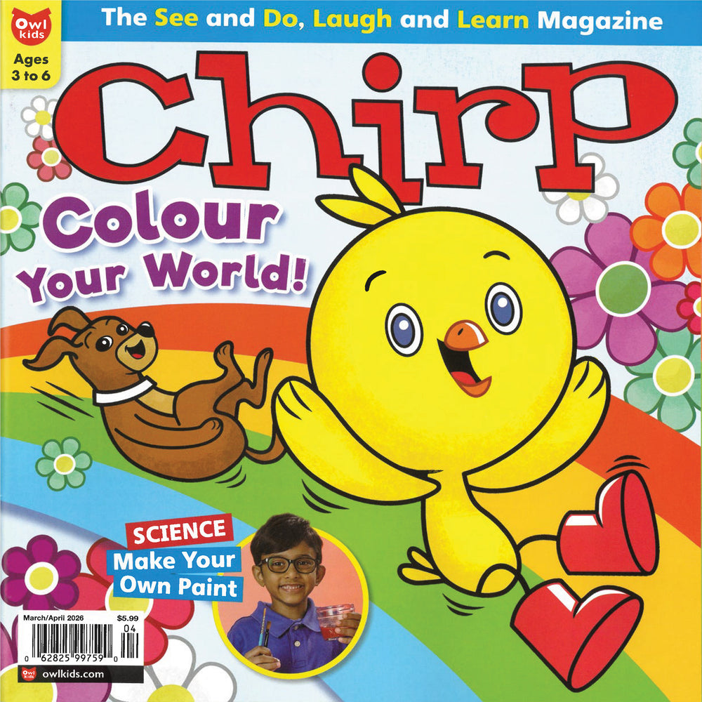 Chirp:  AGES 3-6 (8 issues)
