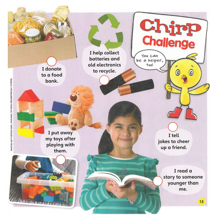 Chirp:  AGES 3-6 (10 issues)